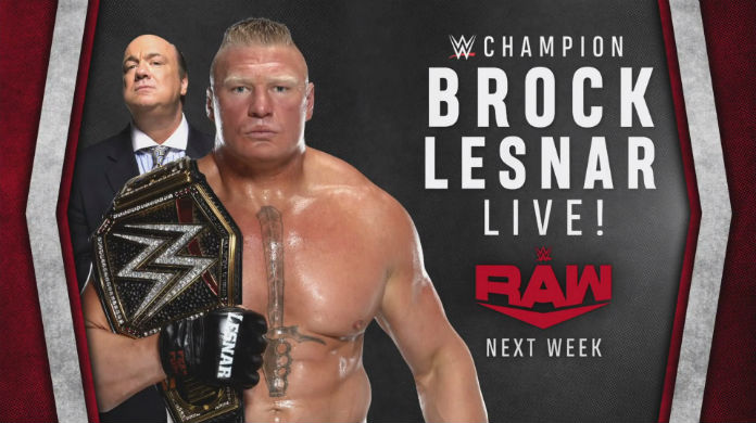 WWE Announces Brock Lesnar’s Return To RAW