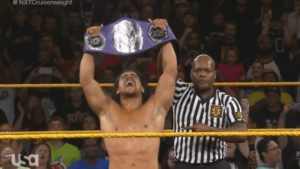 Angel Garza Wins WWE NXT Cruiserweight Title