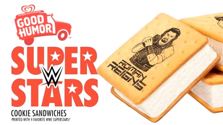 WWE Ice Cream Bars Returning As Stickless Cookie Sandwiches