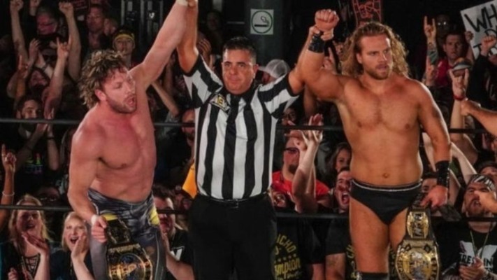 Kenny Omega & Adam Page Retain AEW Tag Team Titles At Revolution