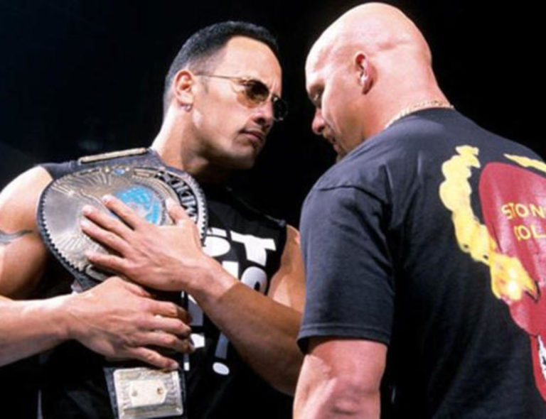 Steve Austin Reflects On WrestleMania Matches With The Rock