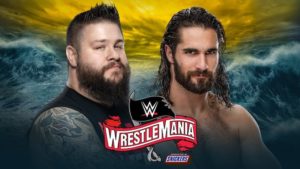 Kevin Owens vs. Seth Rollins Official for WrestleMania