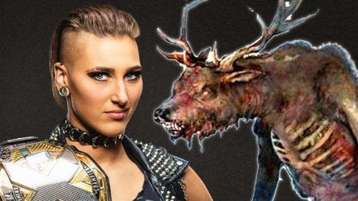 Rhea Ripley Shows Off New Tattoo Of Scary Mythological Creature