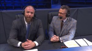 Triple H On Why He Was Sent Back To Commentary During The First Empty Arena SmackDown