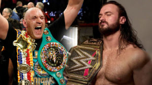 Drew McIntyre & Tyson Fury Hyping Potential WWE Title Match