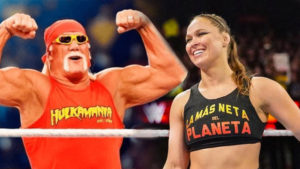 Hulk Hogan Reacts To Ronda Rousey’s “Work Yourself Into A Shoot” Tweet