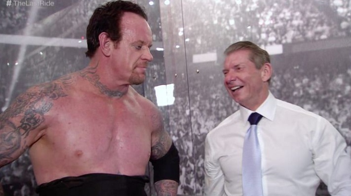 The Undertaker On Vince McMahon Inducting Him Into HOF