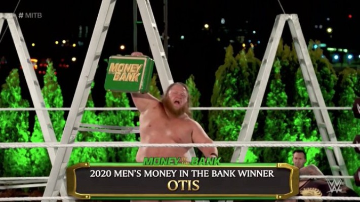 Otis Wins Men’s Money In The Bank Ladder Match