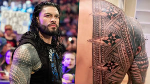 Roman Reigns Shows Off New Back Tattoo (Video)