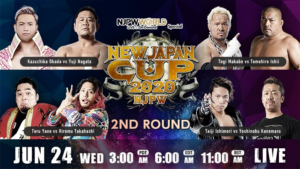 Results: NJPW New Japan Cup 2020 Day 5