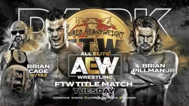 Brian Cage To Defend FTW Title Against Brian Pillman Jr.