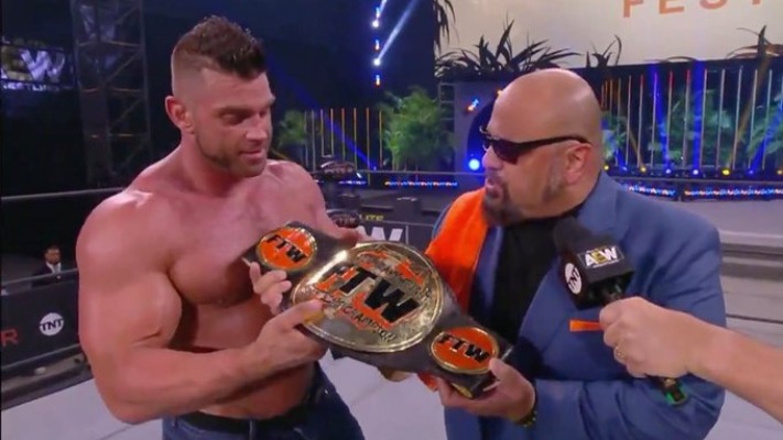 Taz Awards Brian Cage With FTW Championship