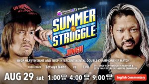 Results: NJPW Summer Struggle in Jingu