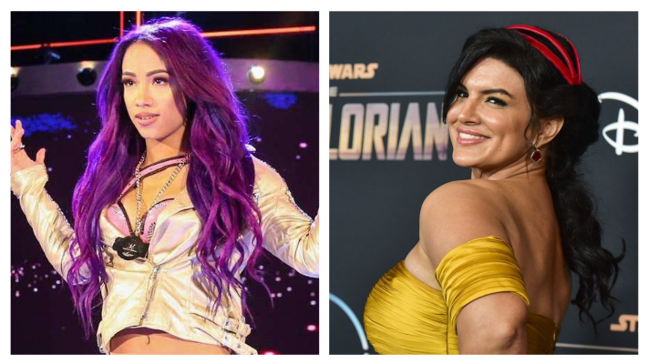 Sasha Banks Takes Shot At Gina Carano On Twitter