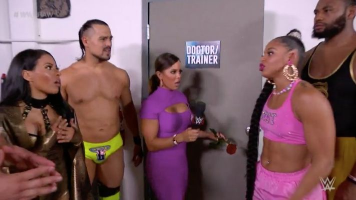 Bianca Belair Attacks Zelina Vega During Twitch Stream