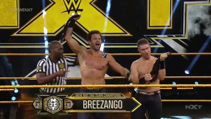 Breezango Win WWE NXT Tag Team Championships