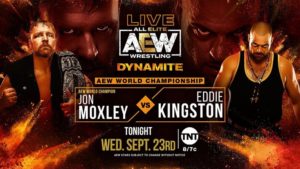 AEW Dynamite Results (9/23): Cody Returns, Jon Moxley vs. Eddie Kingston