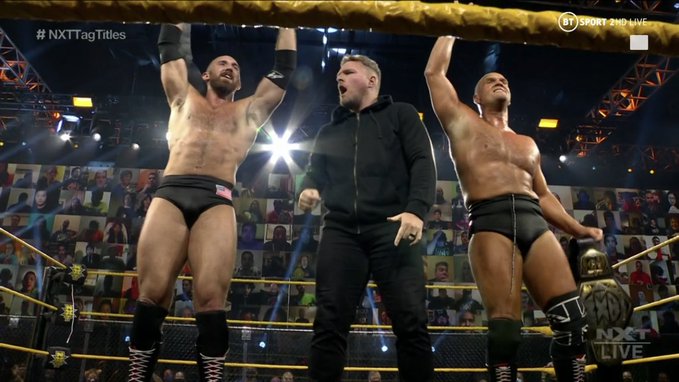 WWE NXT Results (10/21): Title Change, Pat McAfee Returns