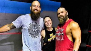 Ronda Rousey Spotted Training With James Storm