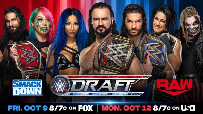 Updated WWE Rosters Following Supplemental Draft Picks