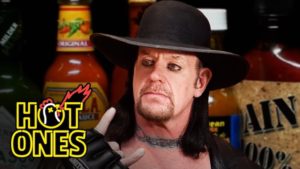 The Undertaker on Hot Ones: Can The Dead Man Take The Heat?