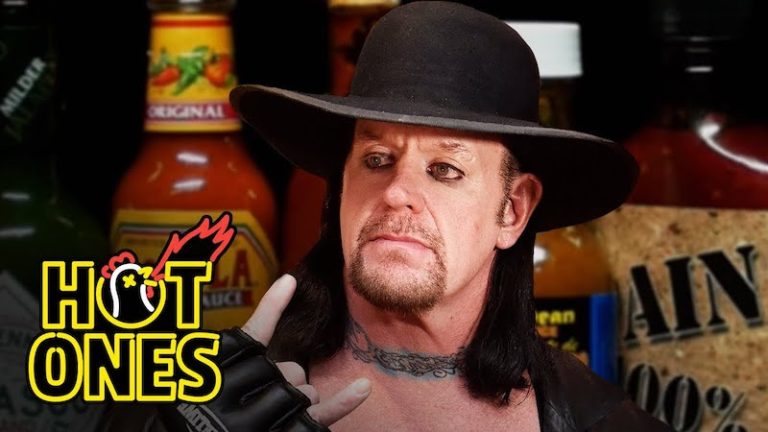 The Undertaker on Hot Ones: Can The Dead Man Take The Heat?