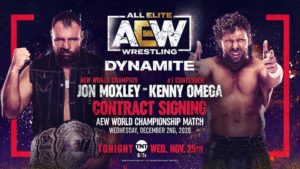 AEW Dynamite Results (11/25): Moxley & Omega Contract Signing, Women’s Title Match