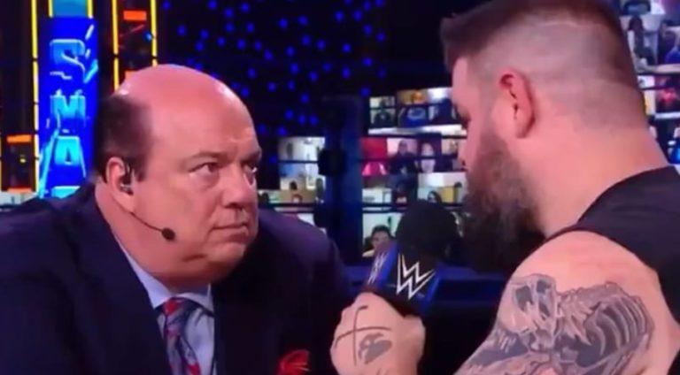 Paul Heyman & Kevin Owens Have Intense Segment On Talking Smack (Video)