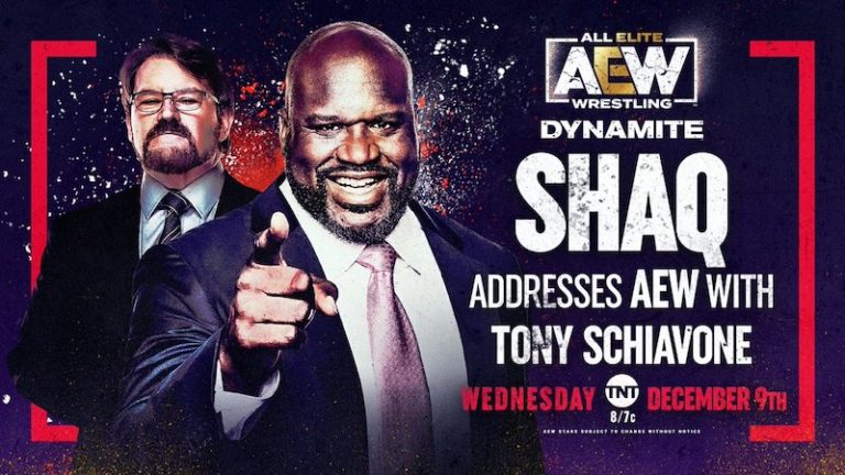 Shaq Announced For AEW Dynamite This Wednesday