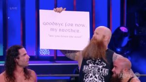 Erick Rowan Appears On Dynamite To Pay Tribute To Brodie Lee