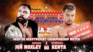 NJPW Confirms Date For Jon Moxley vs. Kenta