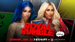 Updated Royal Rumble Match Card: Sasha Banks’ Opponent Confirmed