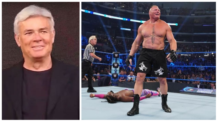 Eric Bischoff On Brock Lesnar Beating Kofi Kingston In 7 Seconds