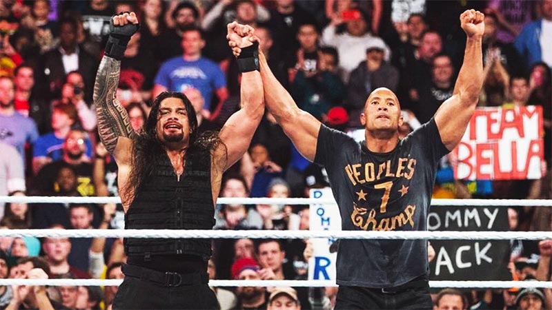 Roman Reigns The Rock