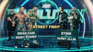 Sting & Darby Allin vs. Team Taz Street Fight Signed For AEW Revolution