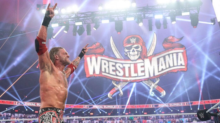 Edge Reacts To Royal Rumble Victory (Video)