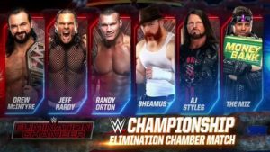 Updated Card For WWE Elimination Chamber (2/21)