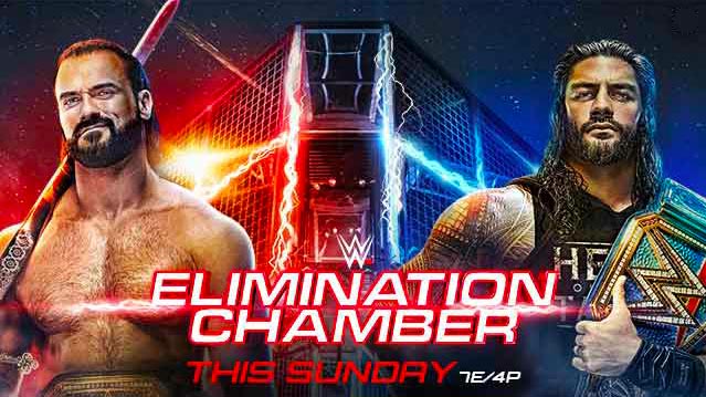 WWE Elimination Chamber Betting Odds For Top Matches