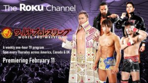 NJPW Launching On Roku Channel 2/11: New Weekly Show, On-Demand Content