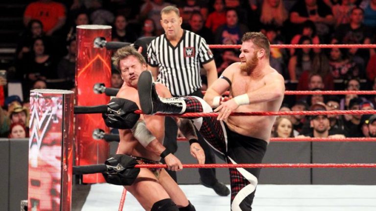 Sami Zayn Recalls Accidentally Hitting Two Hall of Famers With Helluva Kick