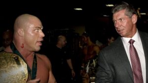 Kurt Angle Reveals Text To Vince McMahon After His Retirement