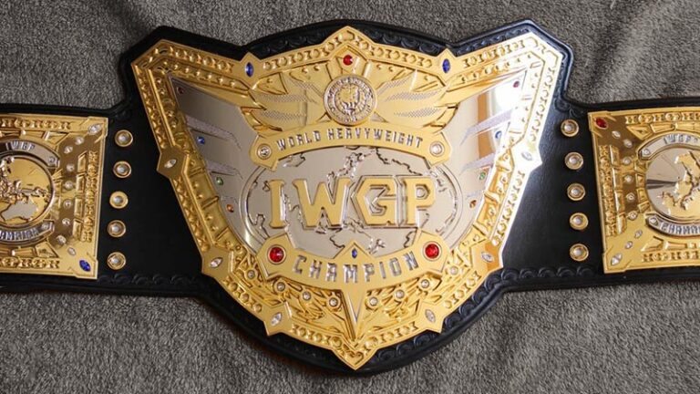 NJPW Reveals New IWGP World Heavyweight Championship Belt