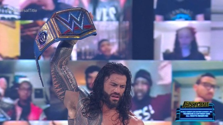 Roman Reigns Retains WWE Universal Title At Fastlane