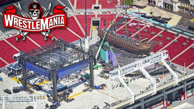 WrestleMania Stage Construction Underway (New Photos)