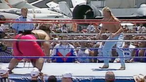 Lex Luger Talks Slamming Yokozuna On The USS Intrepid