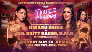 Britt Baker vs. Hikaru Shida Set For AEW Double Or Nothing