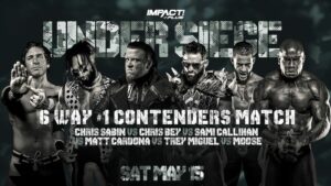 Updated Card for Impact Under Siege, Preview For Next Week’s TV