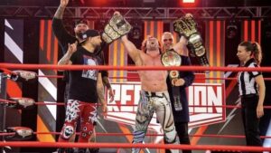 Kenny Omega On the Pressure of Being a Multi-Belt Champion