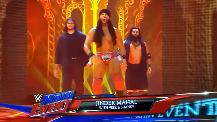 Jinder Mahal Returns On WWE Main Event With New Allies