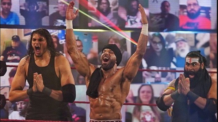 Jinder Mahal Makes His WWE Raw Return